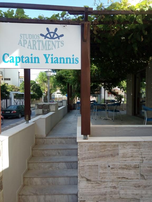 Captain Yiannis Studios & Apartments Kos Exterior foto